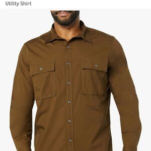 Amazon Essentials Chestnut Button-Down Shirt